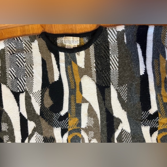 Vintage Sweater Justine Todd Pullover 80’s Women’s 2X - Picture 8 of 15